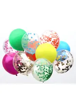 Talking Tables Rainbow Confetti Balloons - 12pc