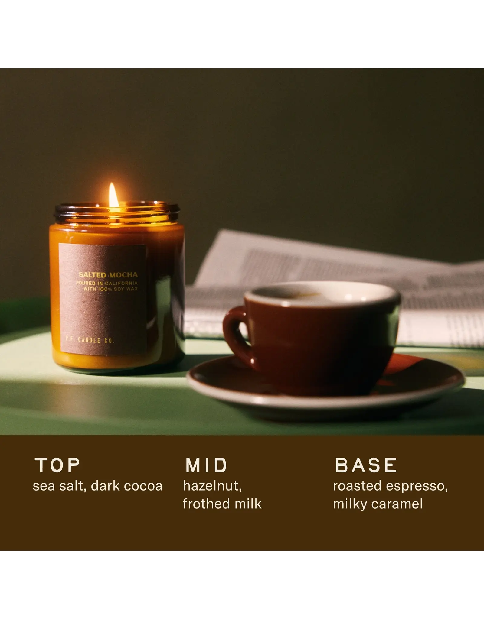 Salted Mocha - 7.2 oz Soy Candle