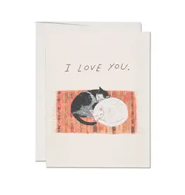 Cat Cuddle Card