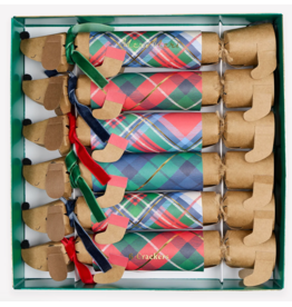 Tartan Sausage Dog Crackers