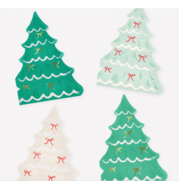 Christmas Tree With Bows Napkins