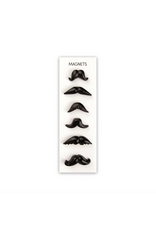 Three by Three Seattle Mustache Magnets