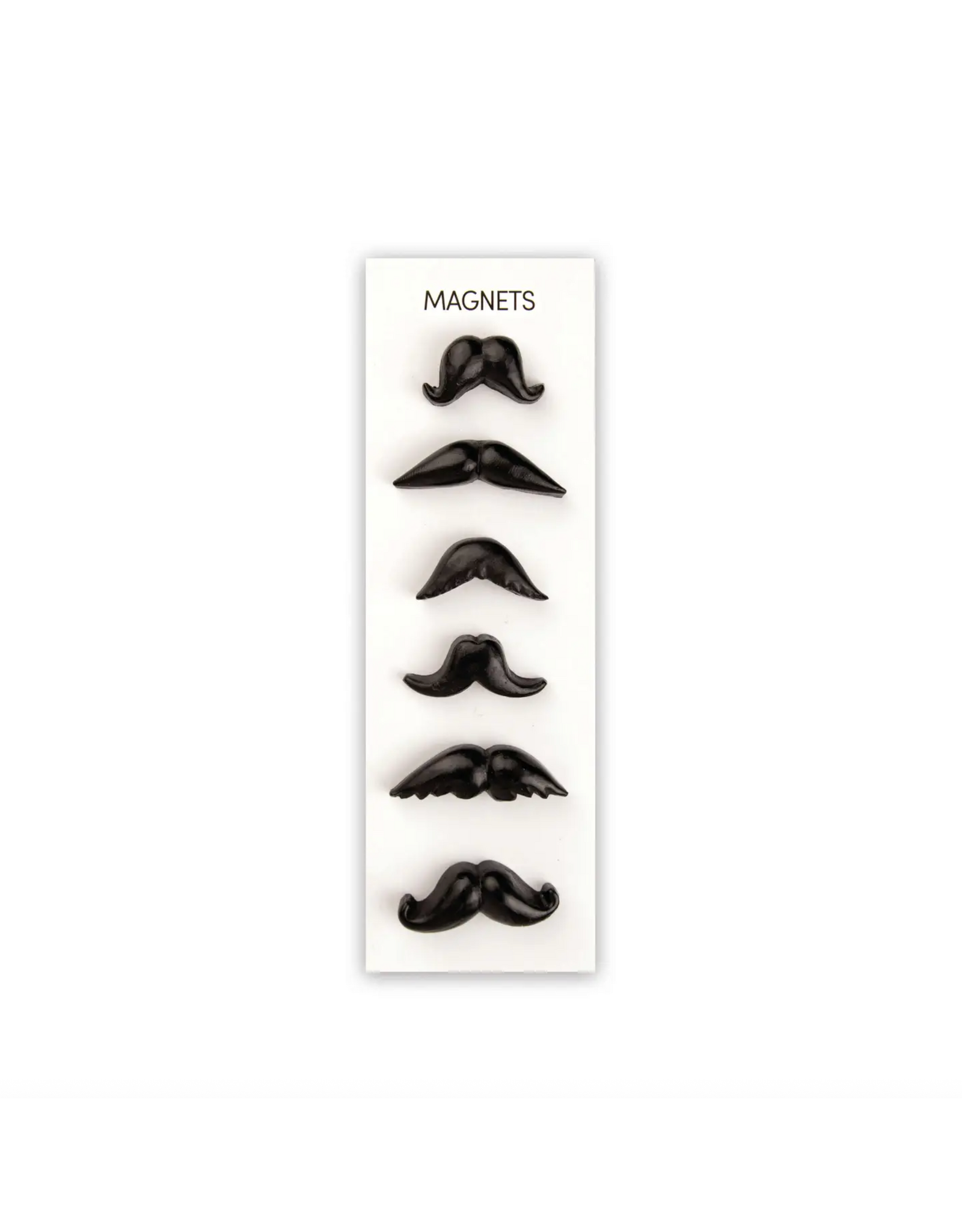 Three by Three Seattle Mustache Magnets