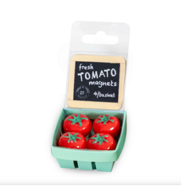 Three by Three Seattle Tomato Magnets