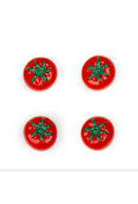 Three by Three Seattle Tomato Magnets