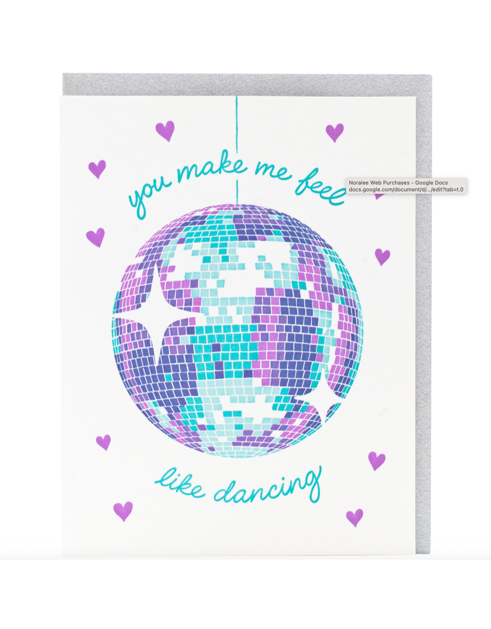Disco Ball Card