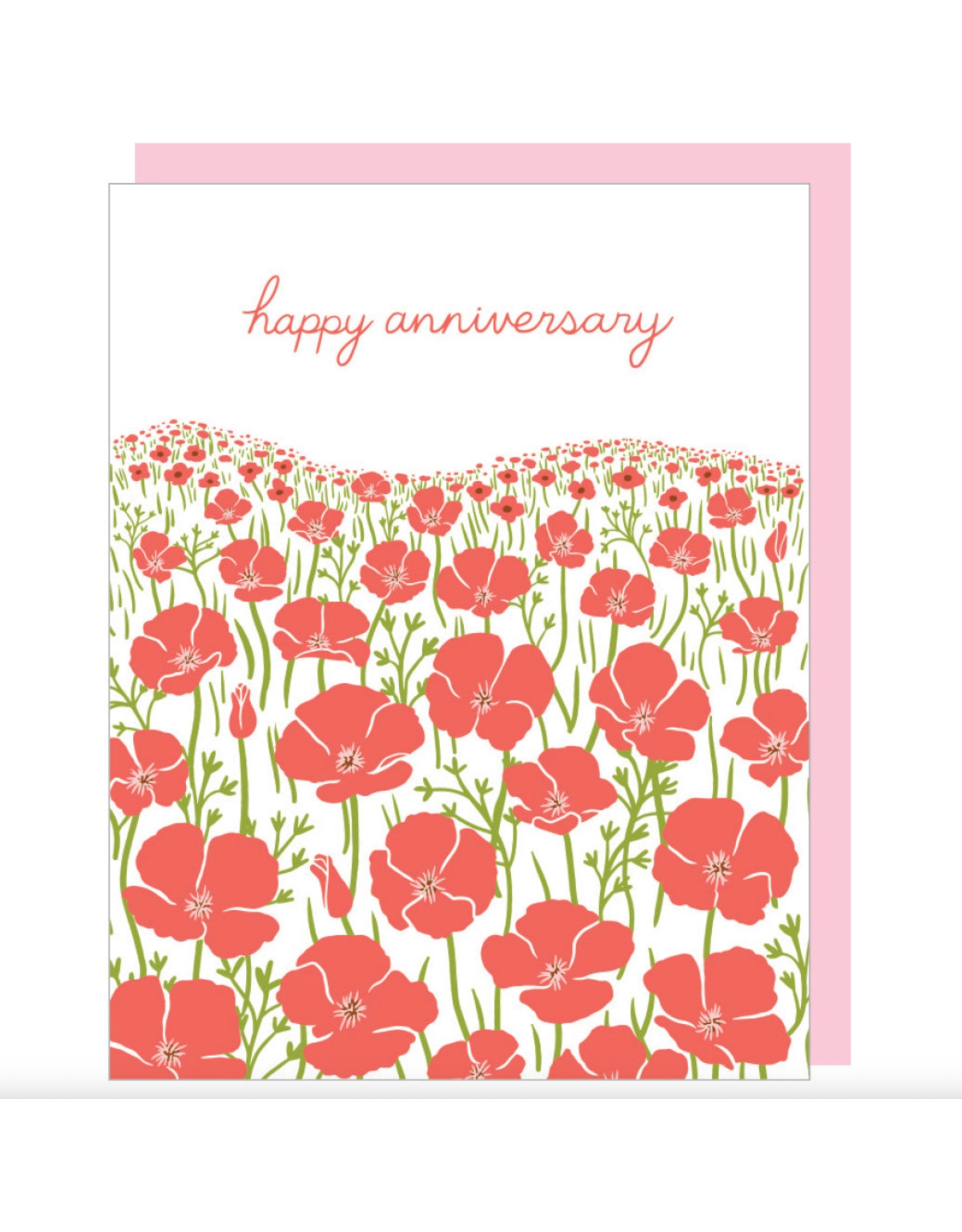 Field of Poppies Card