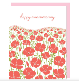 Field of Poppies Card