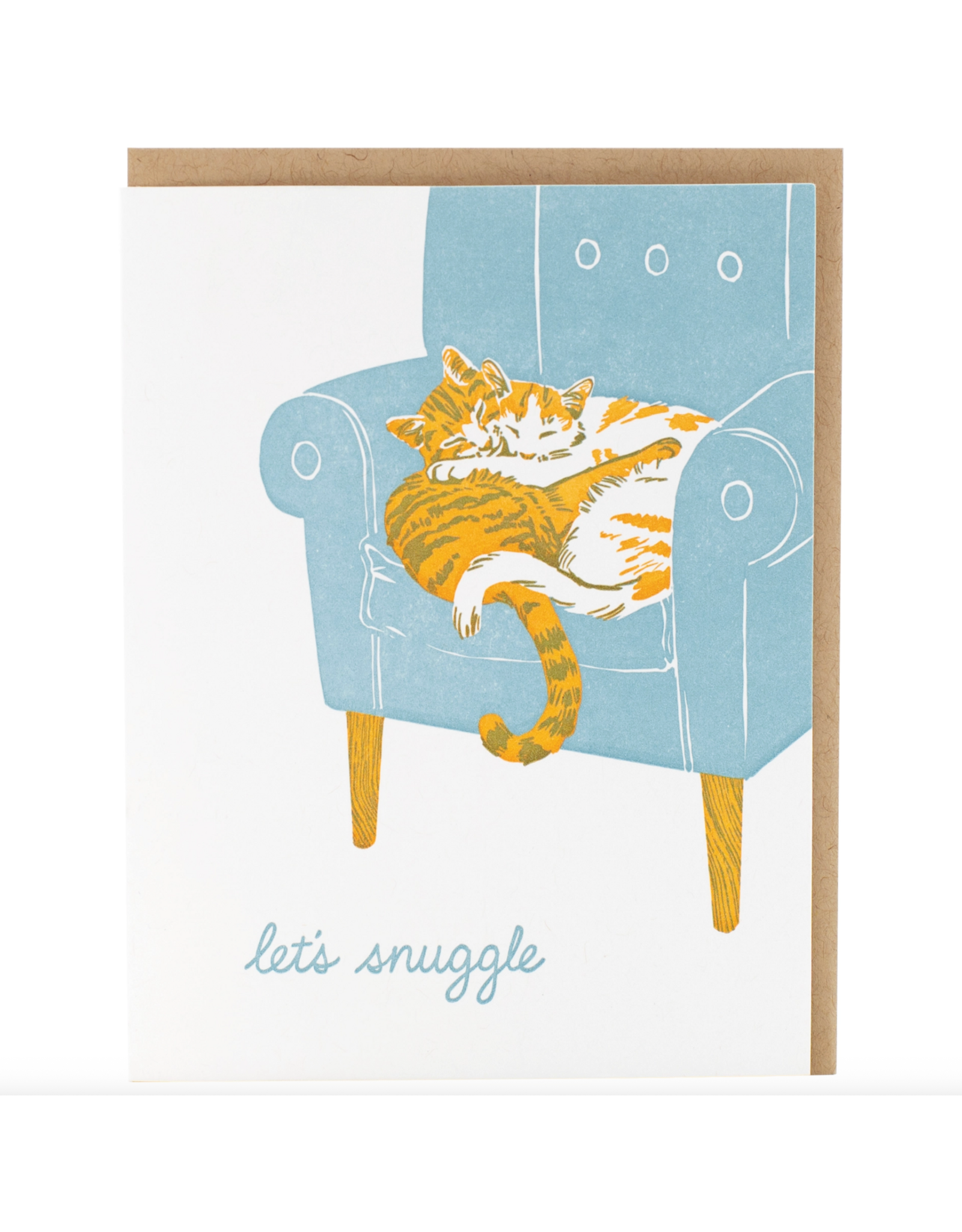 Snuggle Cats Card
