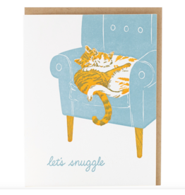 Snuggle Cats Card