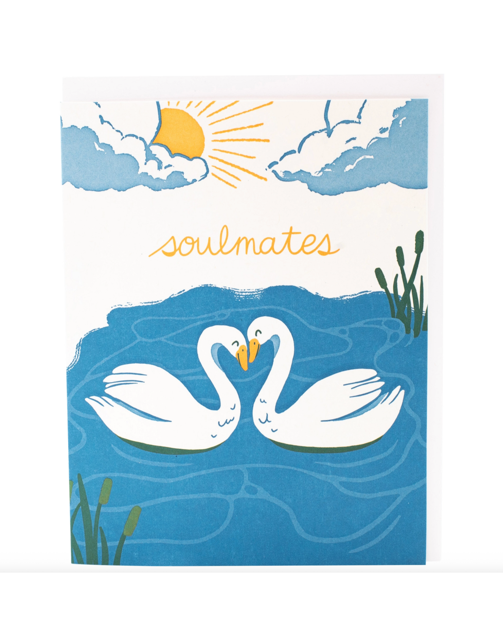 Swan Soulmates Card