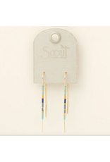 Scout Curated Wears Thread Earring - Cobalt Multi/Gold
