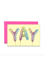 Yeppie Paper Yay Foil Balloons Mini Enclosure Card
