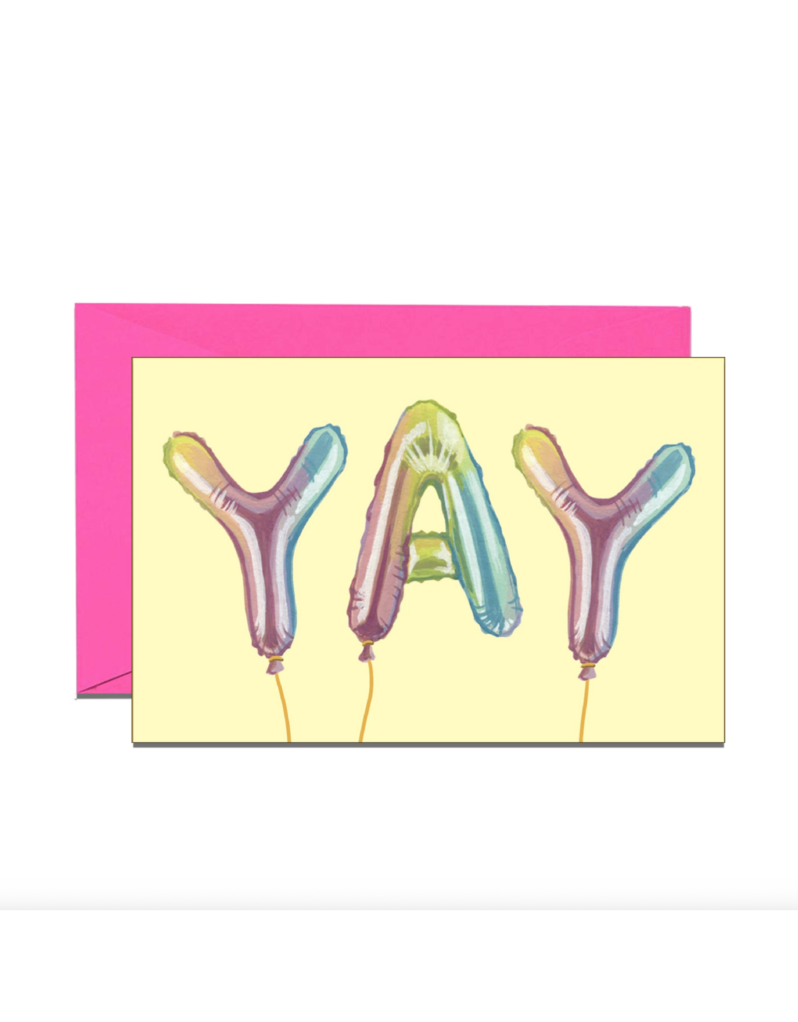 Yeppie Paper Yay Foil Balloons Mini Enclosure Card