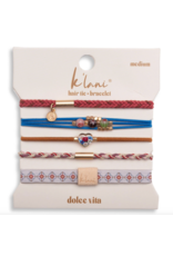 K'lani hair tie bracelets "Dolce Vita" Hair Tie Bracelets