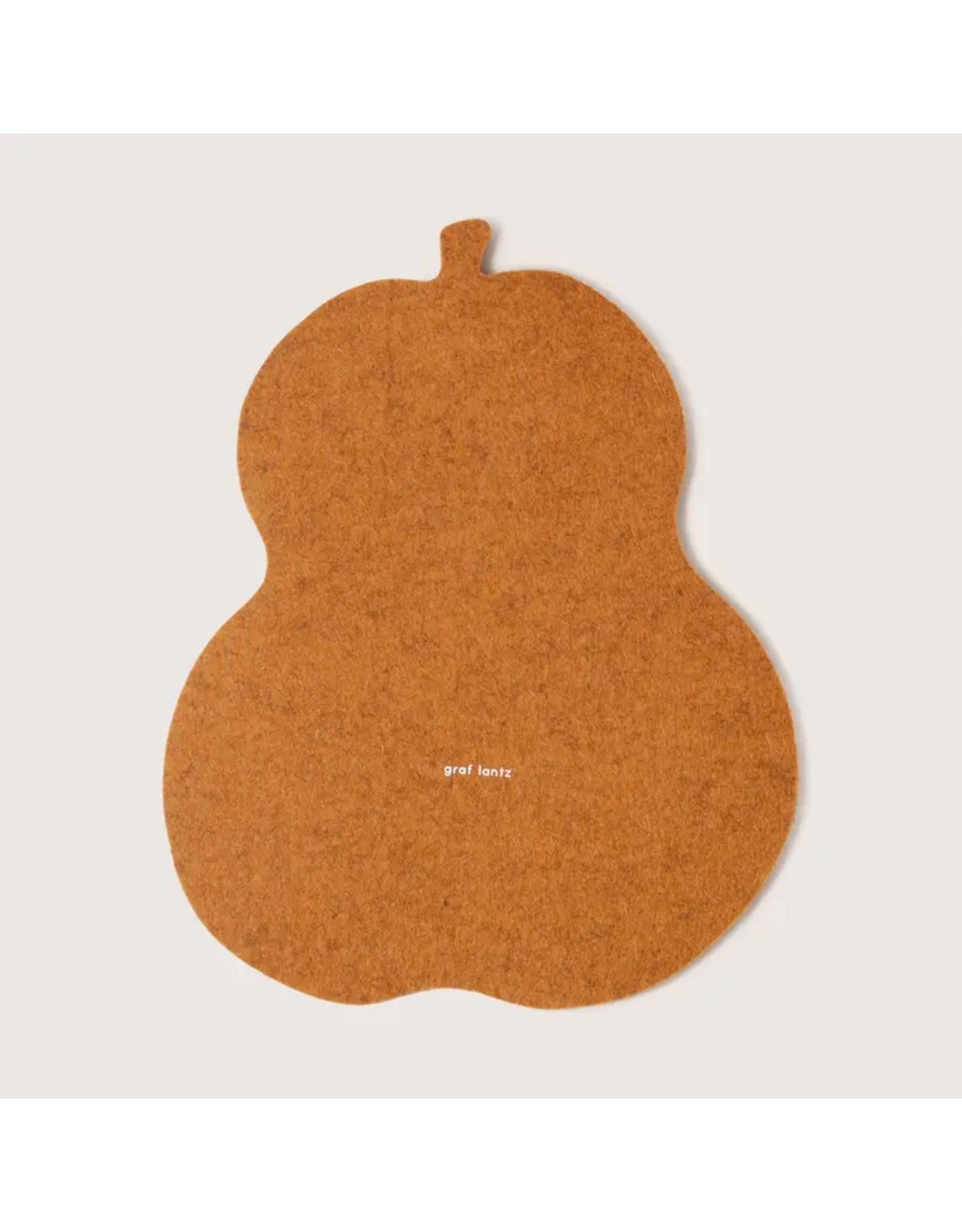 Graf Lantz Merino Wool Squash Trivet - Miso