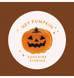 Sunshine Studios Pumpkin Mini Hair Clip