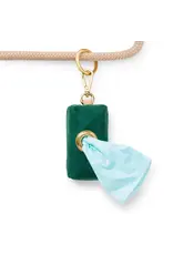 Evergreen Waxed Canvas Waste Bag Dispenser