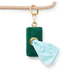 Evergreen Waxed Canvas Waste Bag Dispenser