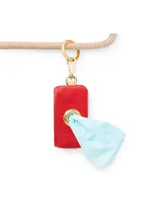 Ruby Waxed Canvas Waste Bag Dispenser