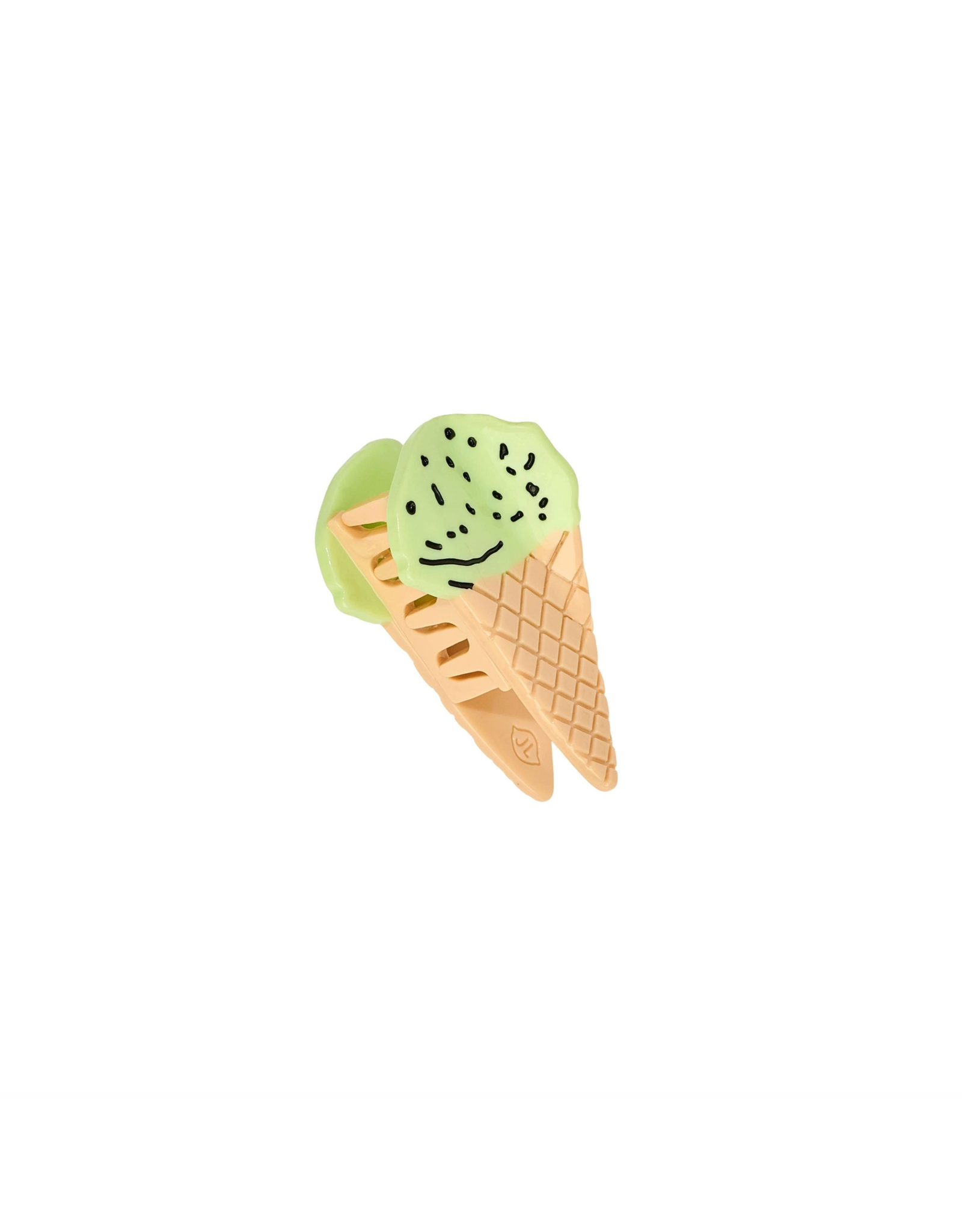 Jenny Lemons Mini Mint Chocolate Chip Ice Cream Hair Claw