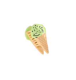 Jenny Lemons Mini Mint Chocolate Chip Ice Cream Hair Claw