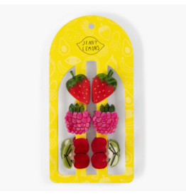 Jenny Lemons Micro Berry Basket Hair Claws - Set of 6