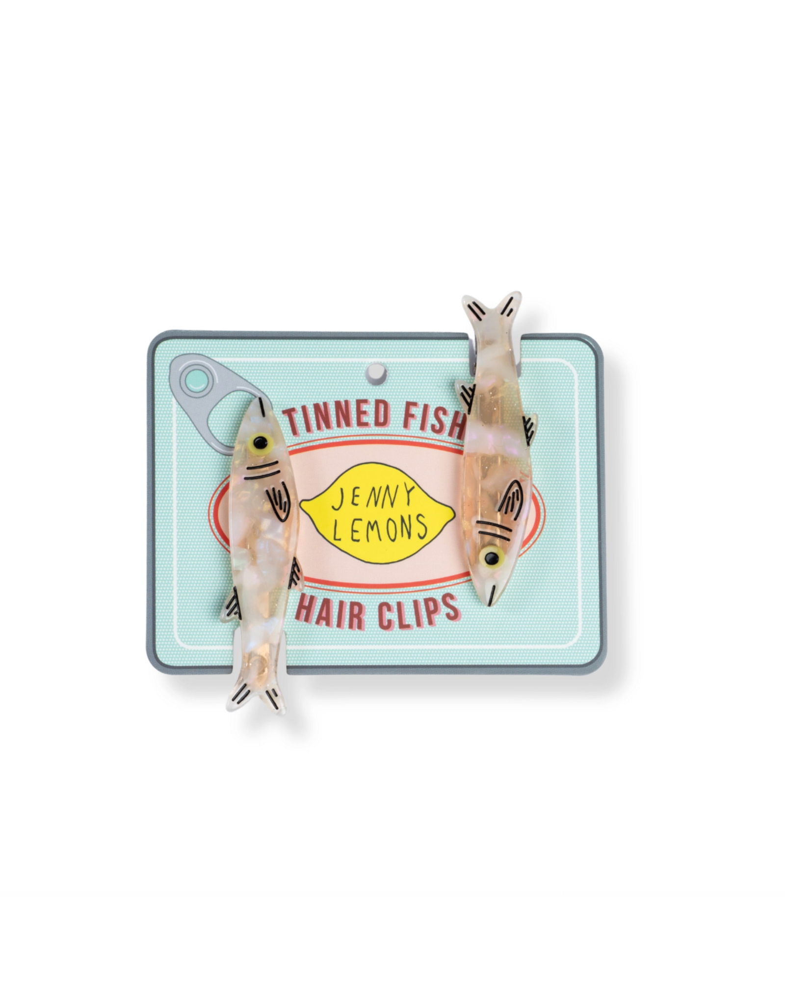 Jenny Lemons Gold Sardine Alligator Clip Set