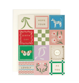 Amy Heitman Lovely as You Patchwork Card