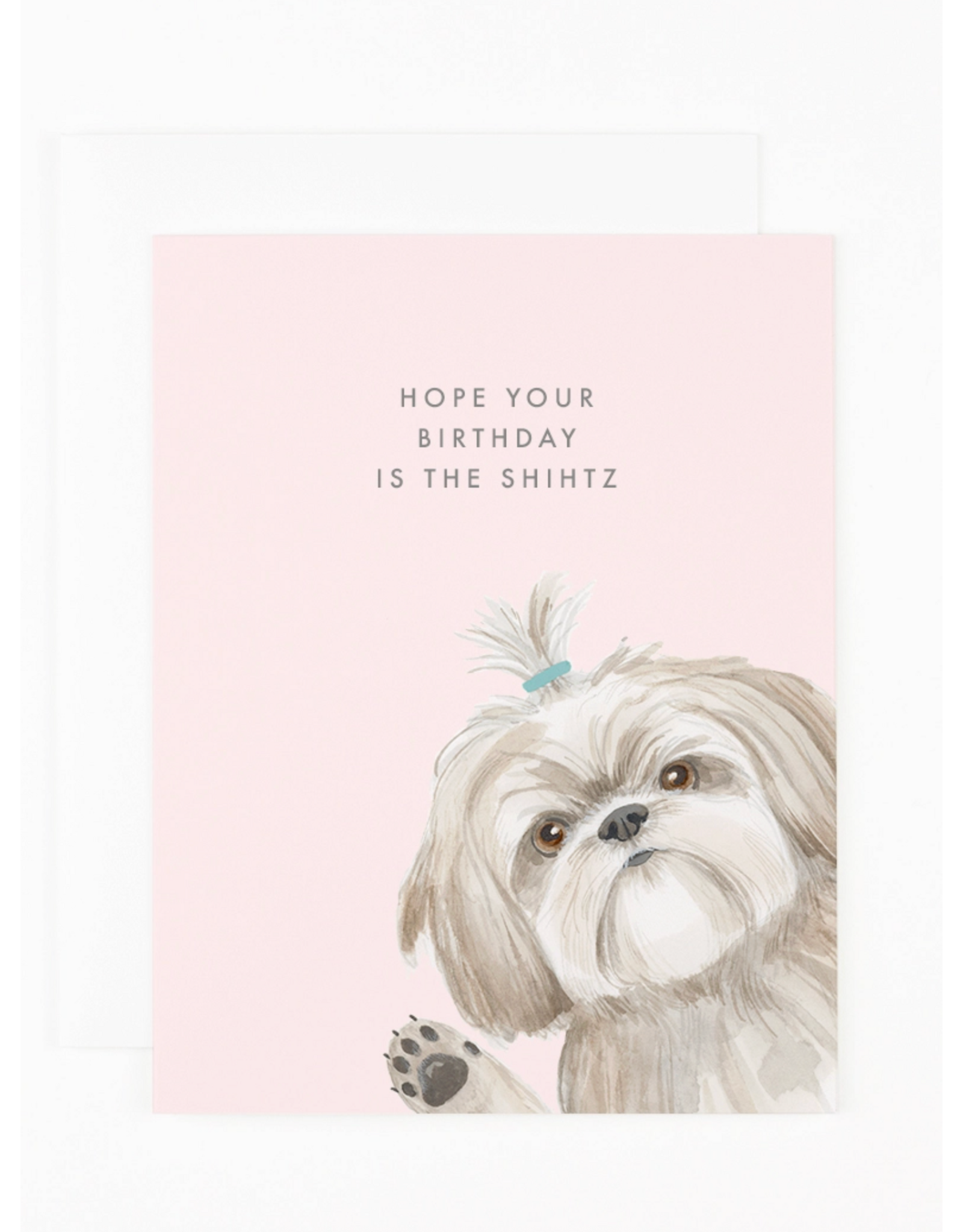 Dear Hancock Hope Your Birthday Is the Shihtz Card