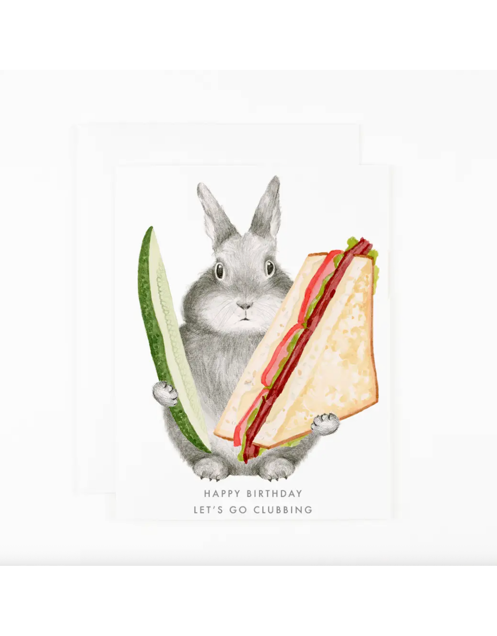 Dear Hancock Happy Birthday Let's Go Clubbing Card
