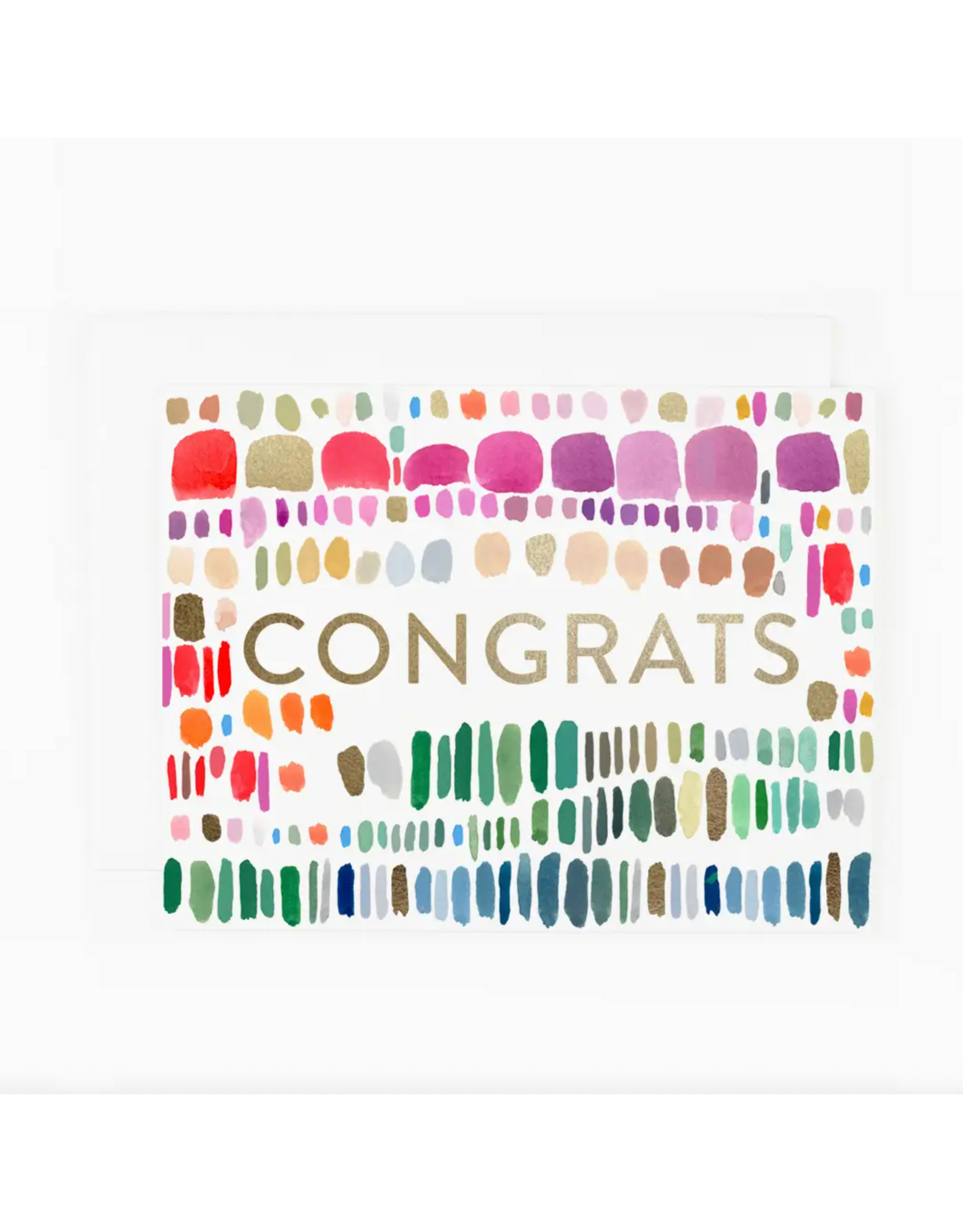 Dear Hancock Congrats Paint Marks Card