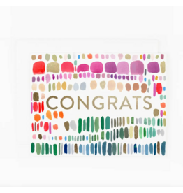 Dear Hancock Congrats Paint Marks Card