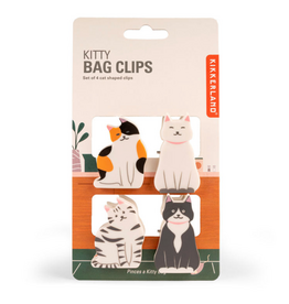 Kikkerland Kitty Bag Clips
