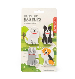 Kikkerland Happy Pup Bag Clips