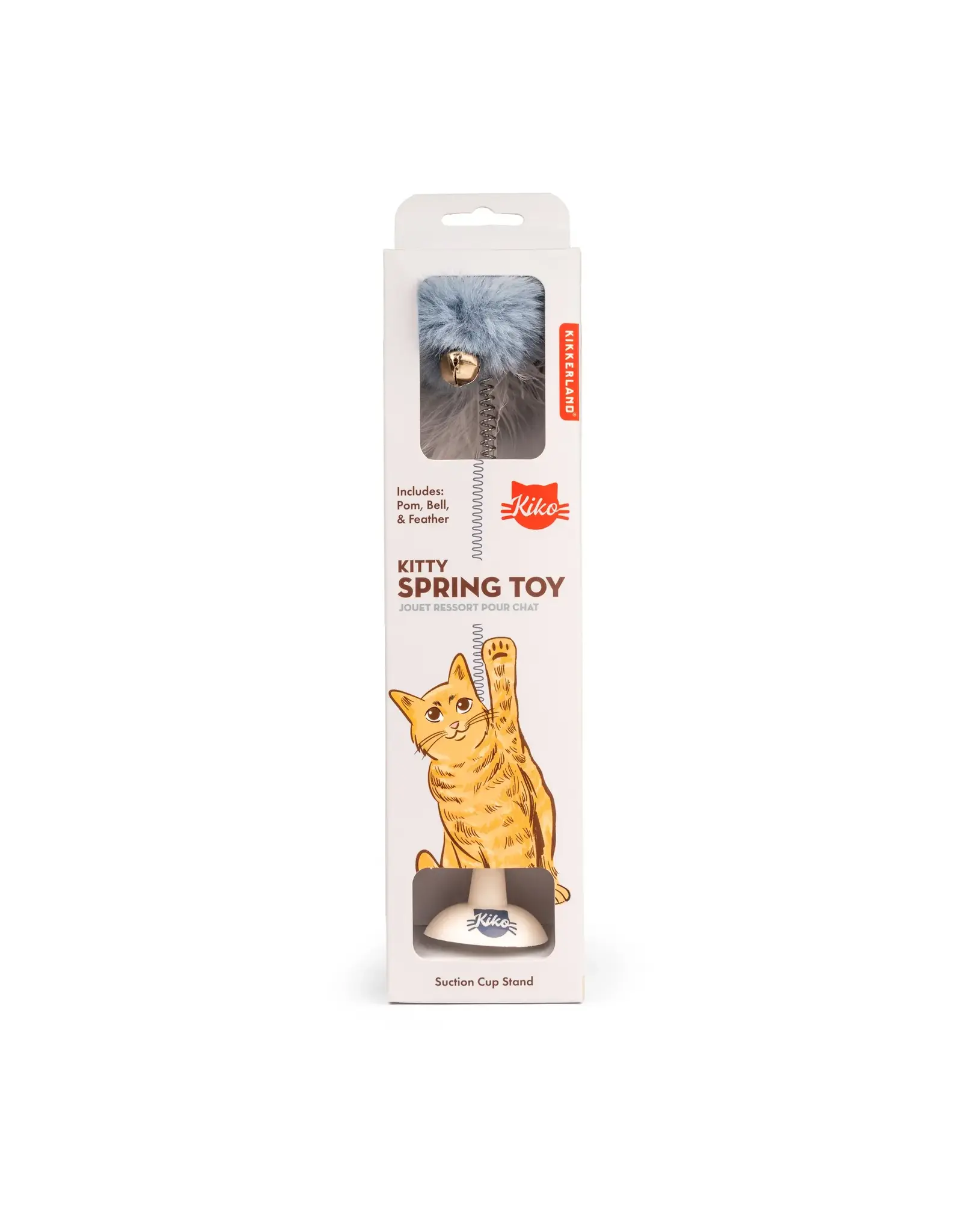 Kikkerland Kitty Spring Toy