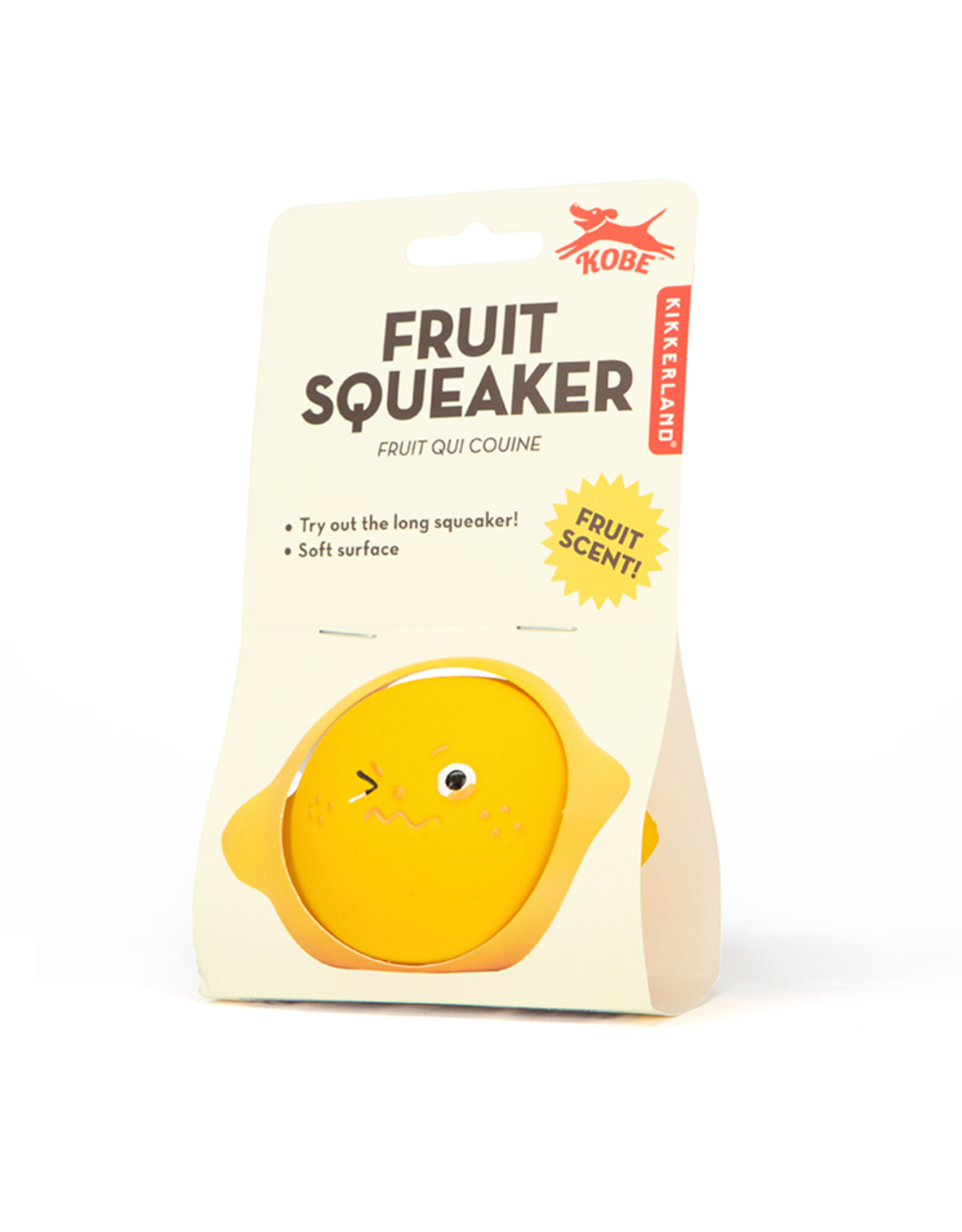 Kikkerland Lemon Fruit Squeaker