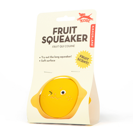 Kikkerland Lemon Fruit Squeaker
