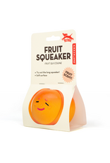 Kikkerland Peach Fruit Squeaker