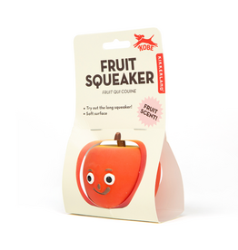 Kikkerland Apple Fruit Squeaker