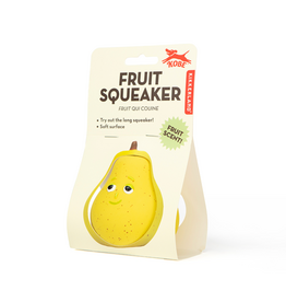 Kikkerland Pear Fruit Squeaker