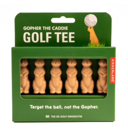 Kikkerland Gopher the Caddy Golf Tee