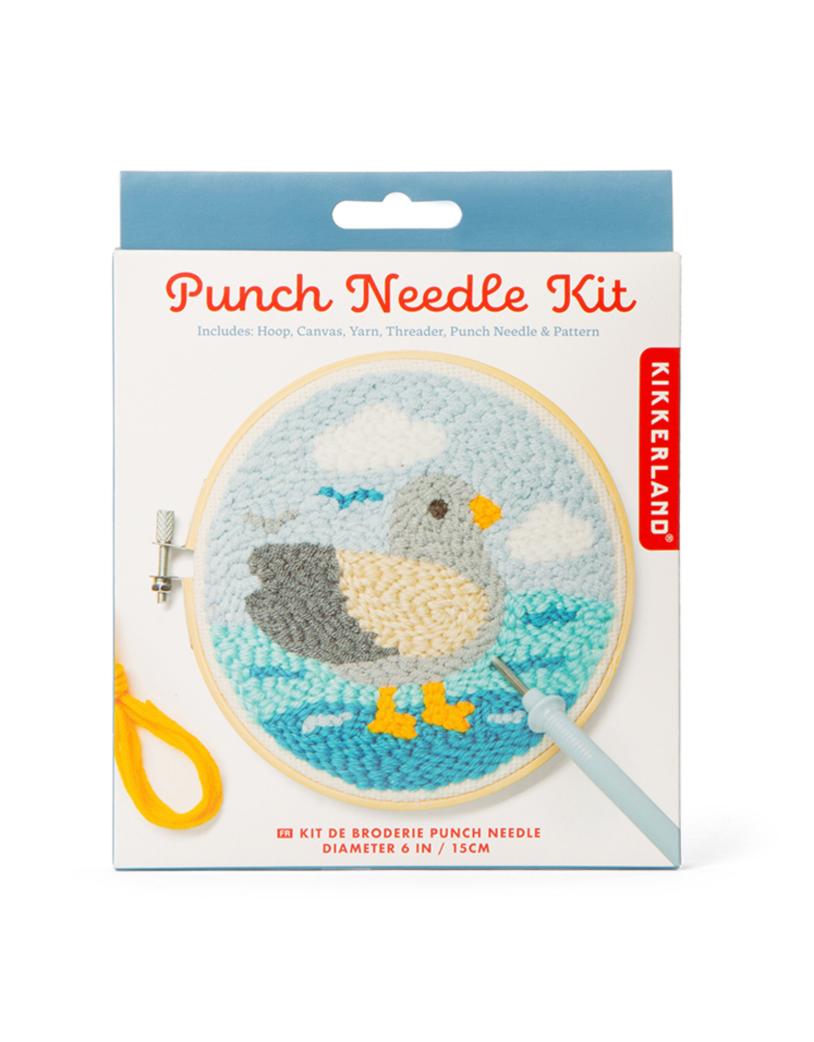 Kikkerland Punch Needle Kit - Pigeon