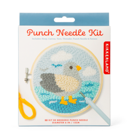 Kikkerland Punch Needle Kit - Pigeon