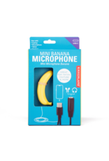 Kikkerland Mini Banana Microphone