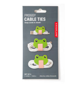 Kikkerland Frog Cable Ties