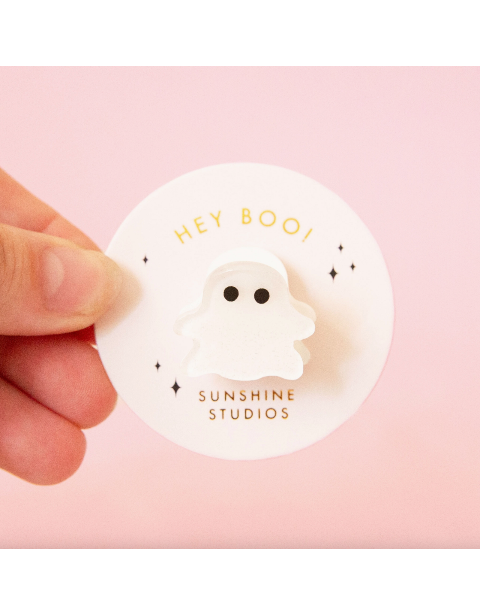 Sunshine Studios Ghost Mini Hair Clip