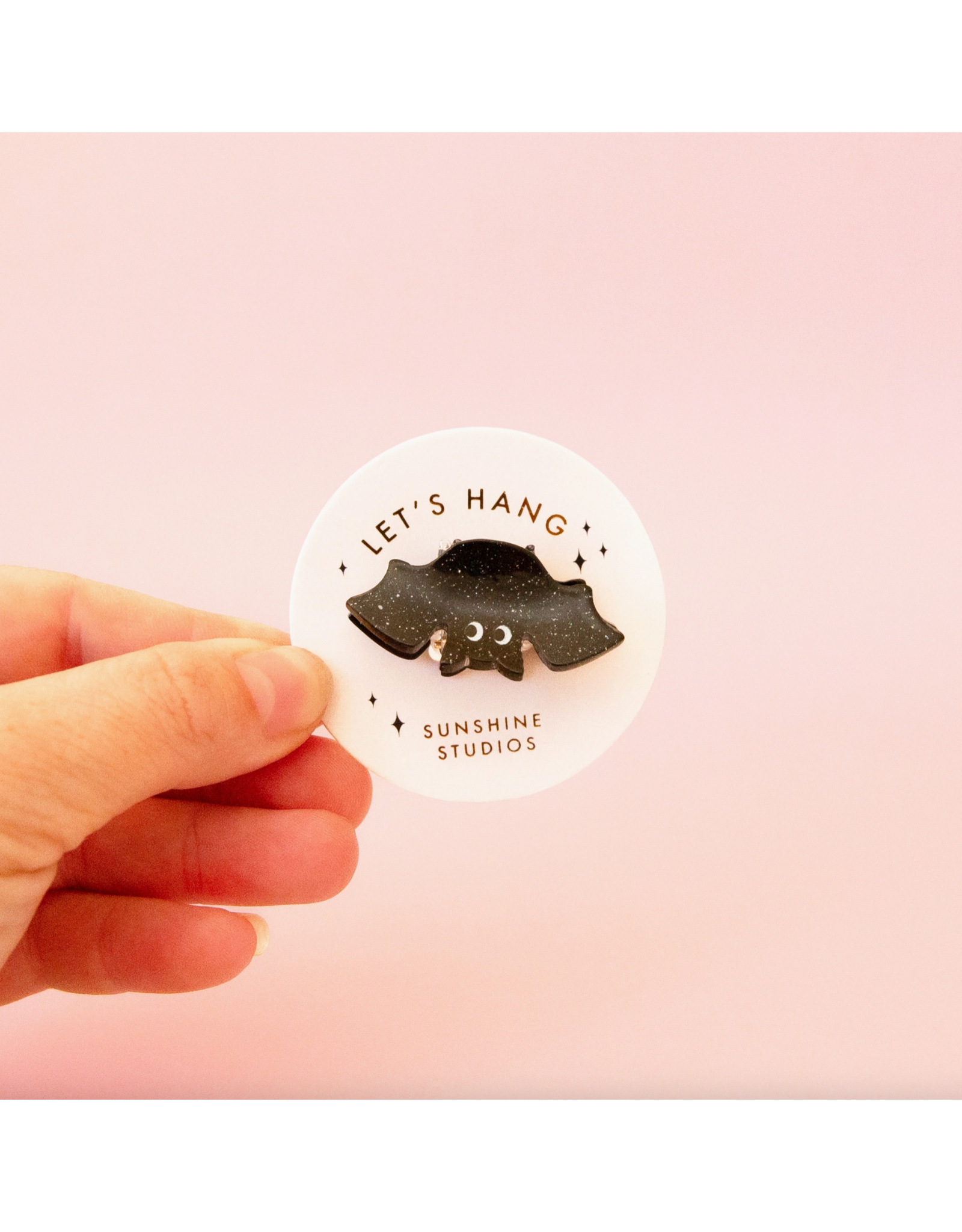 Sunshine Studios Bat Mini Hair Clip