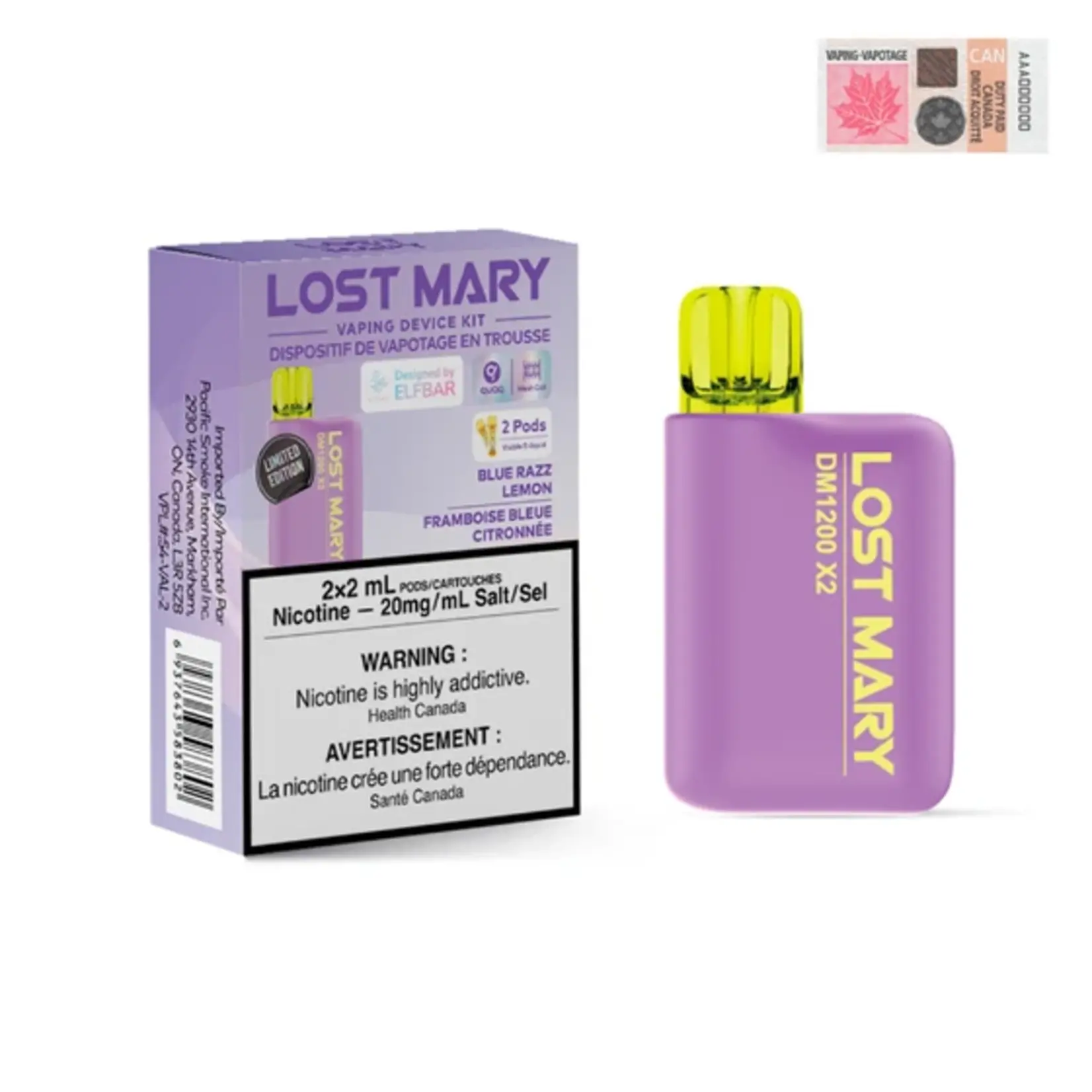 LOST MARY DM1200 - Juicy Vape Shop