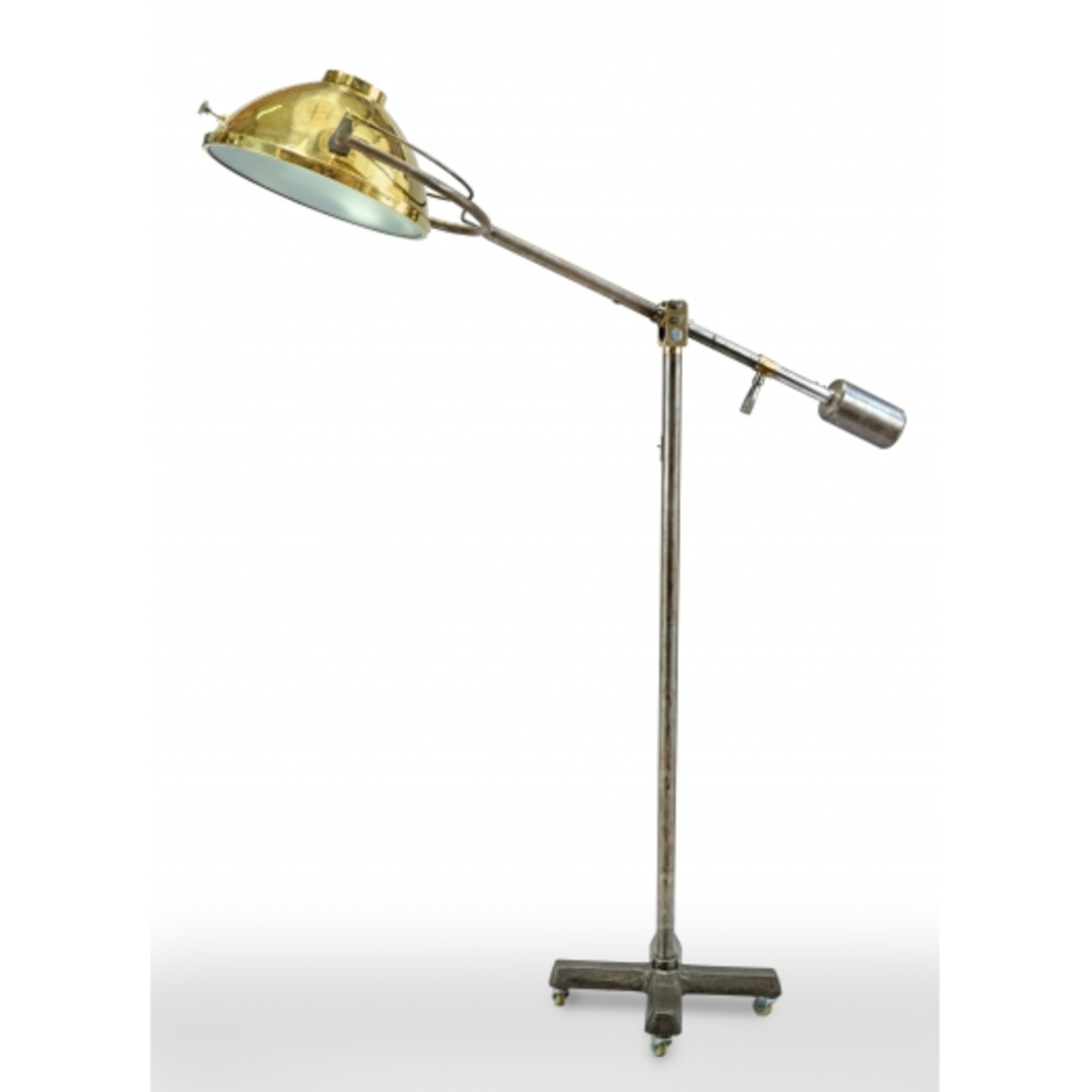 JD CO MARINE BRASS SURGICAL LAMP